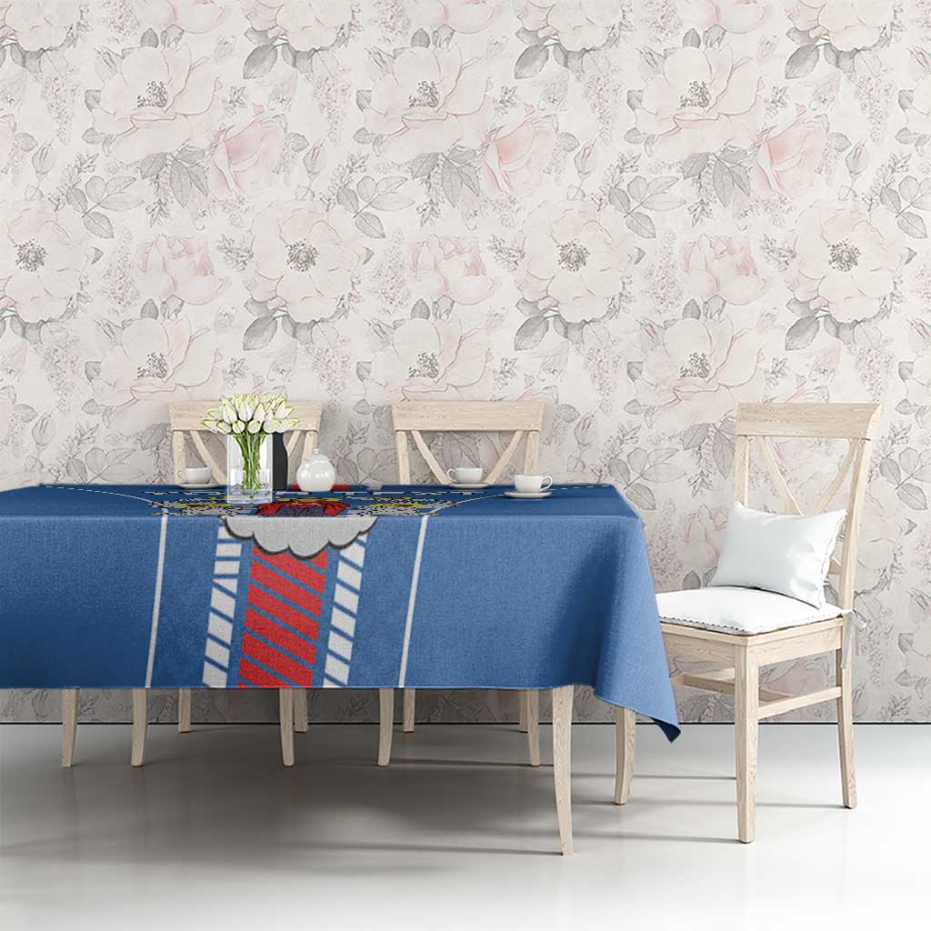Personalized Belarus Tablecloth Coat Of Arms Minsk Capital