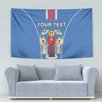 Personalized Belarus Tapestry Coat Of Arms Minsk Capital