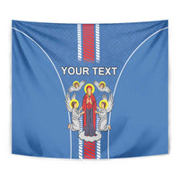 Personalized Belarus Tapestry Coat Of Arms Minsk Capital