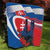 Slovakia Independence Day Quilt Devín Castle Nad Tatrou sa blyska