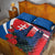 Slovakia Independence Day Quilt Bed Set Devín Castle Nad Tatrou sa blyska