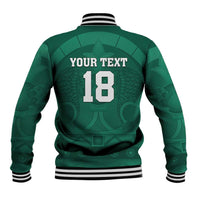 Iraq Football Custom Baseball Jacket Mesopotamian Lion Pattern