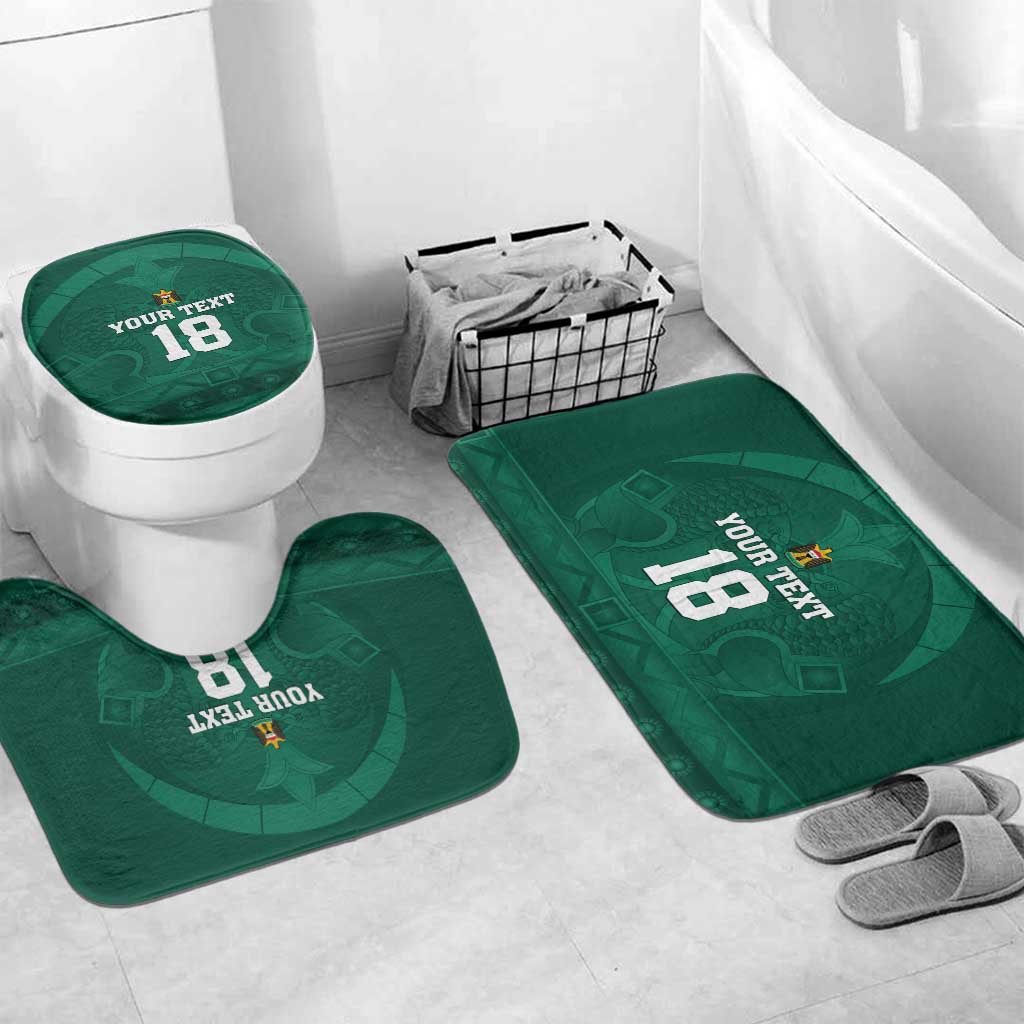 Iraq Football Custom Bathroom Set Mesopotamian Lion Pattern
