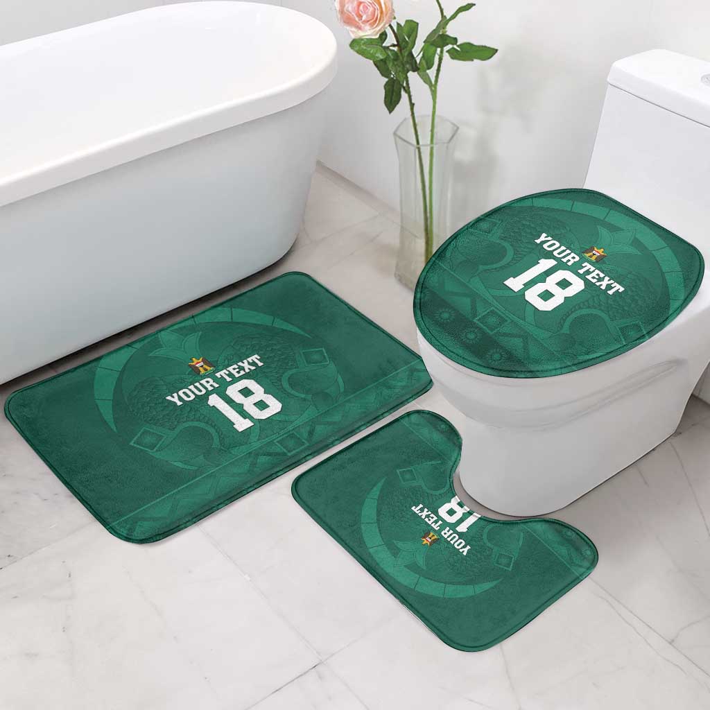 Iraq Football Custom Bathroom Set Mesopotamian Lion Pattern