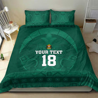 Iraq Football Custom Bedding Set Mesopotamian Lion Pattern