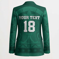 Iraq Football Custom Blazer Mesopotamian Lion Pattern