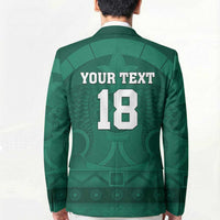 Iraq Football Custom Blazer Mesopotamian Lion Pattern