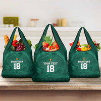 Iraq Football Custom Grocery Bag Mesopotamian Lion Pattern