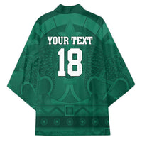 Iraq Football Custom Kimono Mesopotamian Lion Pattern