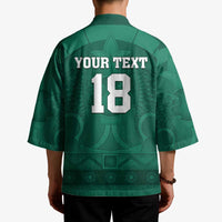 Iraq Football Custom Kimono Mesopotamian Lion Pattern