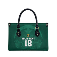 Iraq Football Custom Leather Bag Mesopotamian Lion Pattern