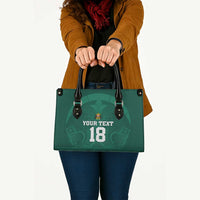 Iraq Football Custom Leather Bag Mesopotamian Lion Pattern