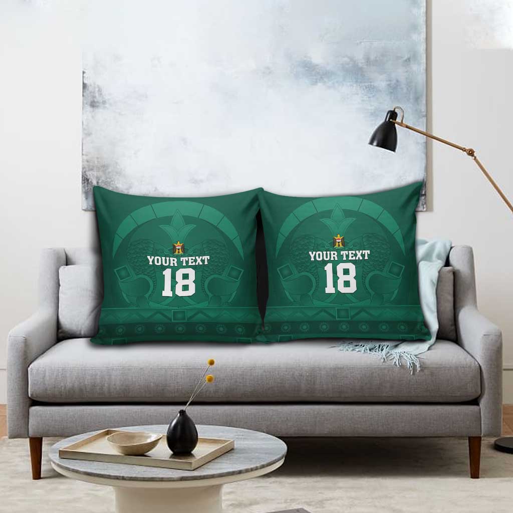 Iraq Football Custom Pillow Cover Mesopotamian Lion Pattern