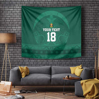 Iraq Football Custom Tapestry Mesopotamian Lion Pattern