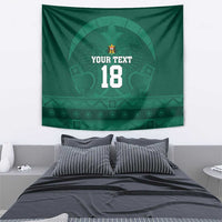 Iraq Football Custom Tapestry Mesopotamian Lion Pattern