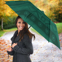 Iraq Football Custom Umbrella Mesopotamian Lion Pattern