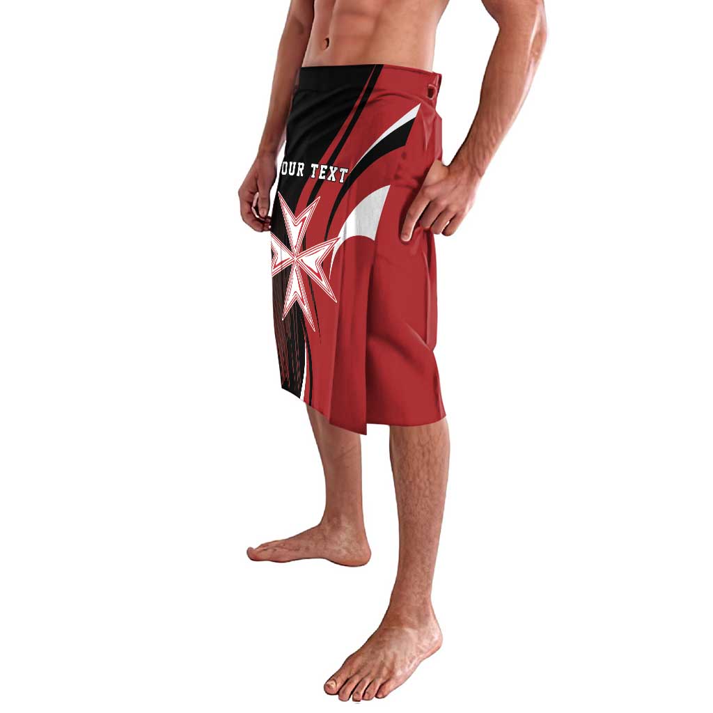 Personalized Malta Independence Day Lavalava Maltese Cross With Independence Monument