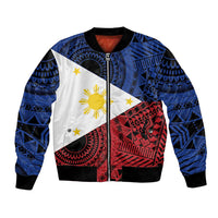 Philippines National Flag Day Bomber Jacket Filipino Tribal Pattern