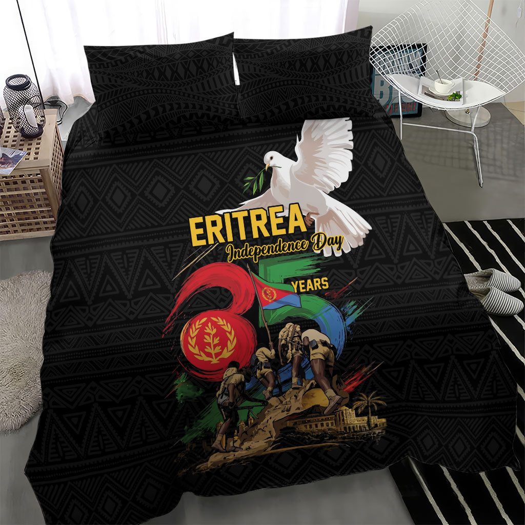 Eritrea Independence 35 Years Bedding Set Freedom Fighters Heritage