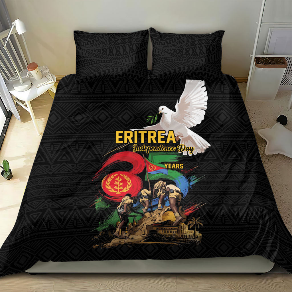 Eritrea Independence 35 Years Bedding Set Freedom Fighters Heritage
