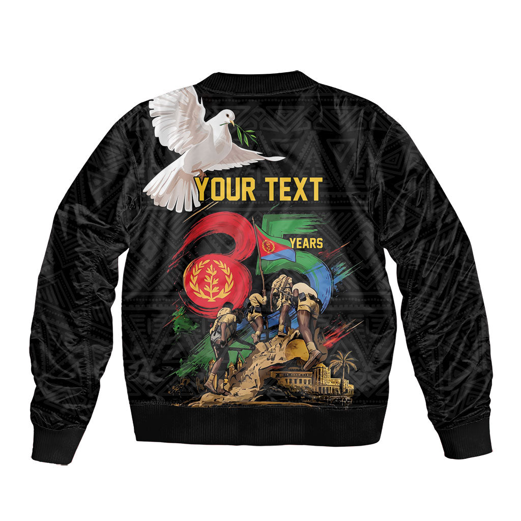 Personalized Eritrea Independence 35 Years Bomber Jacket Freedom Fighters Heritage