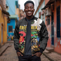 Personalized Eritrea Independence 35 Years Bomber Jacket Freedom Fighters Heritage