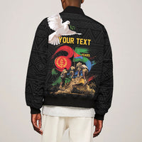 Personalized Eritrea Independence 35 Years Bomber Jacket Freedom Fighters Heritage