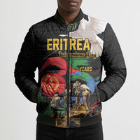 Personalized Eritrea Independence 35 Years Bomber Puffer Jacket Freedom Fighters Heritage