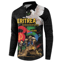 Personalized Eritrea Independence 35 Years Button Sweatshirt Freedom Fighters Heritage