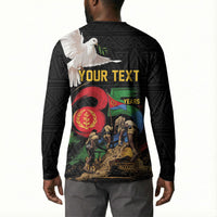 Personalized Eritrea Independence 35 Years Button Sweatshirt Freedom Fighters Heritage