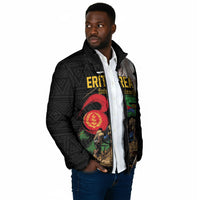 Personalized Eritrea Independence 35 Years Padded Jacket Freedom Fighters Heritage