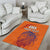 Custom Netherlands Football Area Rug Oranje Lion - Wonder Print Shop