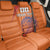 Custom Netherlands Football Back Car Seat Cover Oranje Lion - Wonder Print Shop