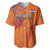 Custom Netherlands Football Baseball Jersey Oranje Lion - Wonder Print Shop