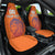 Custom Netherlands Football Car Seat Cover Oranje Lion - Wonder Print Shop