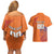 Custom Netherlands Football Couples Matching Off Shoulder Short Dress and Hawaiian Shirt Oranje Lion - Wonder Print Shop