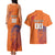 Custom Netherlands Football Couples Matching Tank Maxi Dress and Hawaiian Shirt Oranje Lion - Wonder Print Shop