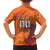 Custom Netherlands Football Family Matching Long Sleeve Bodycon Dress and Hawaiian Shirt Oranje Lion - Wonder Print Shop