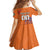 Custom Netherlands Football Family Matching Long Sleeve Bodycon Dress and Hawaiian Shirt Oranje Lion - Wonder Print Shop