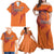 Custom Netherlands Football Family Matching Off Shoulder Maxi Dress and Hawaiian Shirt Oranje Lion - Wonder Print Shop