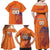 Custom Netherlands Football Family Matching Off Shoulder Maxi Dress and Hawaiian Shirt Oranje Lion - Wonder Print Shop