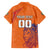 Custom Netherlands Football Family Matching Puletasi and Hawaiian Shirt Oranje Lion - Wonder Print Shop