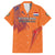 Custom Netherlands Football Family Matching Short Sleeve Bodycon Dress and Hawaiian Shirt Oranje Lion - Wonder Print Shop