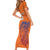 Custom Netherlands Football Family Matching Short Sleeve Bodycon Dress and Hawaiian Shirt Oranje Lion - Wonder Print Shop