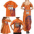 Custom Netherlands Football Family Matching Summer Maxi Dress and Hawaiian Shirt Oranje Lion - Wonder Print Shop