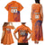 Custom Netherlands Football Family Matching Tank Maxi Dress and Hawaiian Shirt Oranje Lion - Wonder Print Shop