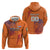 Custom Netherlands Football Hoodie Oranje Lion - Wonder Print Shop