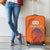 Custom Netherlands Football Luggage Cover Oranje Lion - Wonder Print Shop