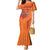 Custom Netherlands Football Mermaid Dress Oranje Lion - Wonder Print Shop