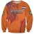 Custom Netherlands Football Sweatshirt Oranje Lion